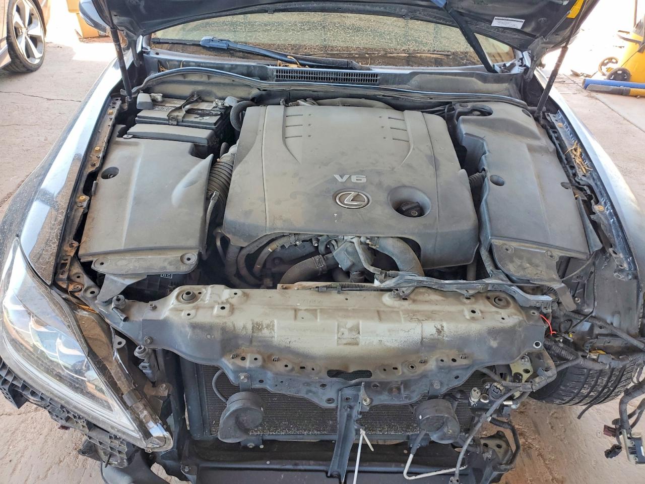 2009 Lexus Is 250 Base Черный vin: JTHBK262295101899