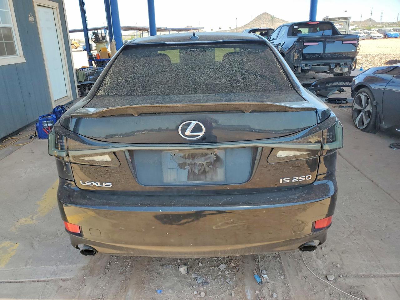 2009 Lexus Is 250 Base Черный vin: JTHBK262295101899