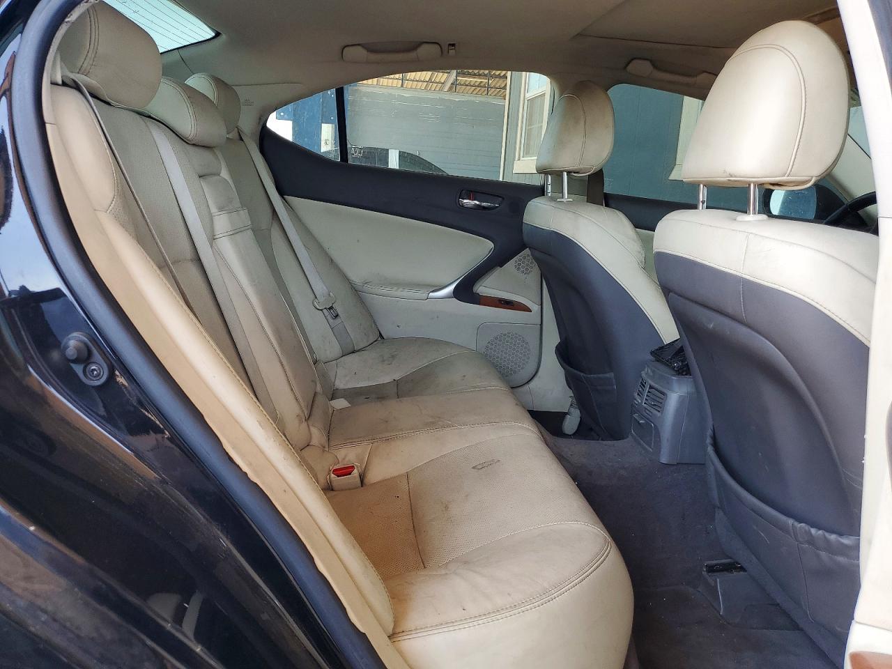 2009 Lexus Is 250 Base Черный vin: JTHBK262295101899