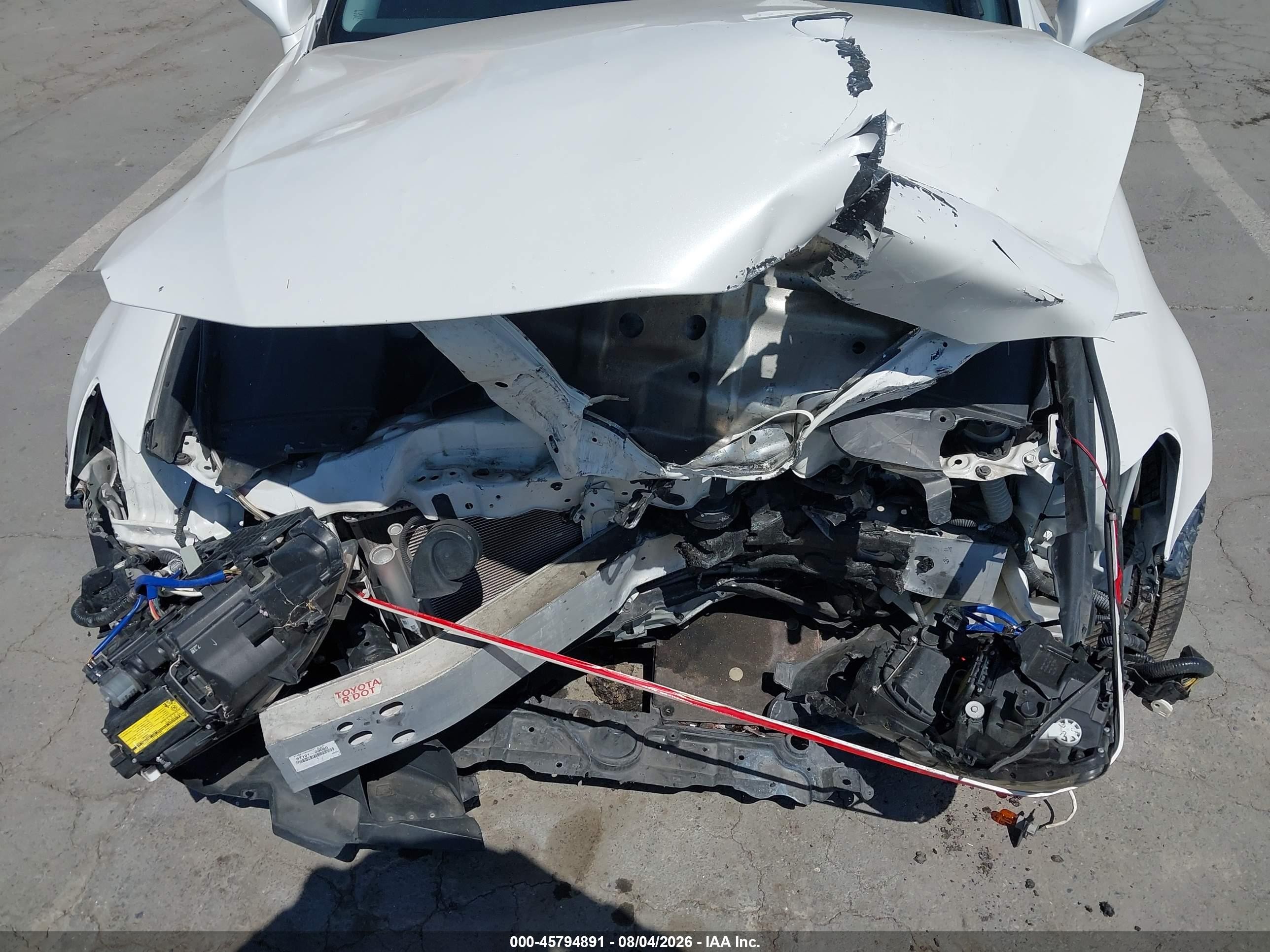 2009 Lexus Is 250 White vin: JTHBK262295102485