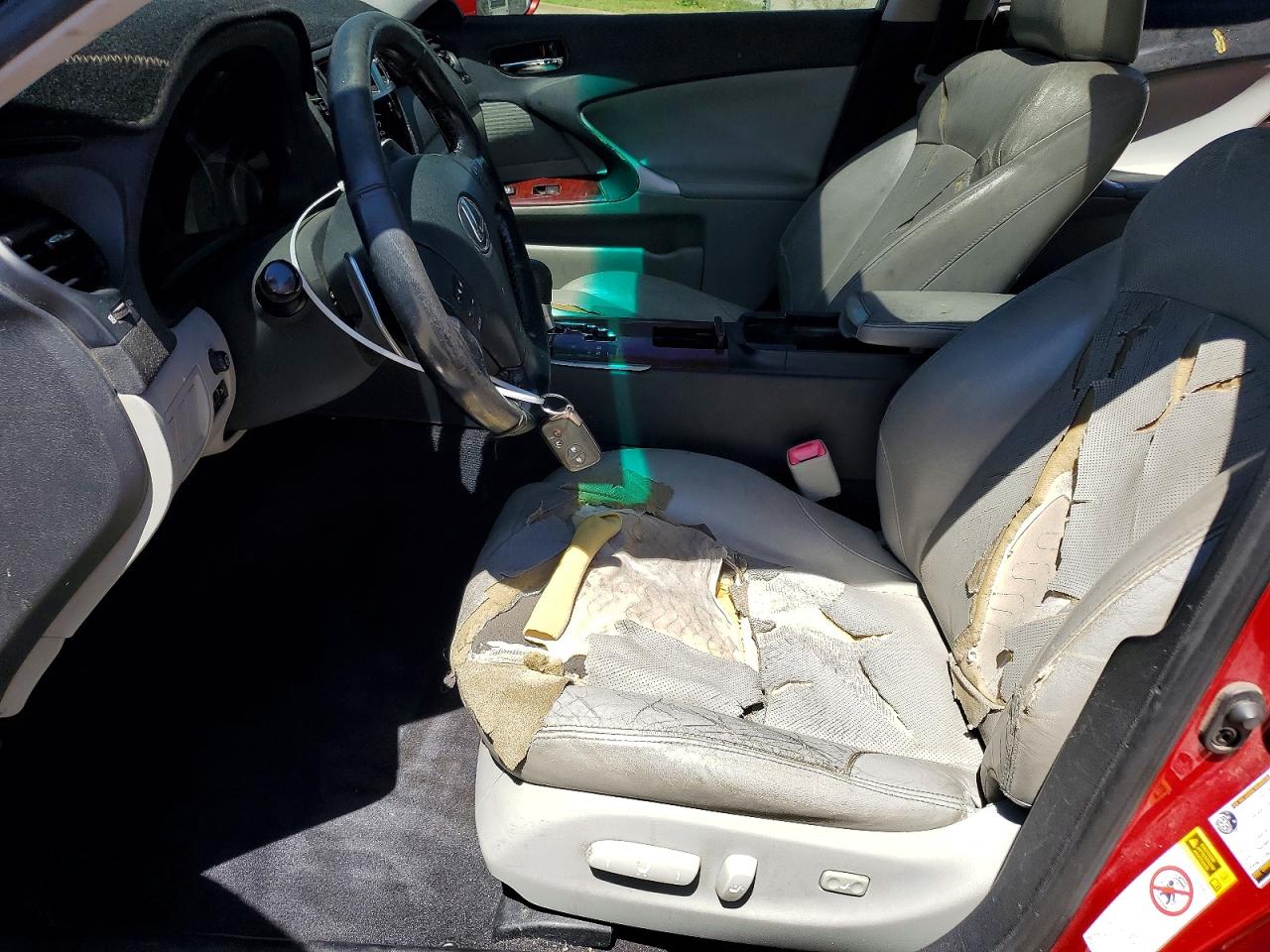 2006 Lexus Is 250 Burgundy vin: JTHBK262362012789