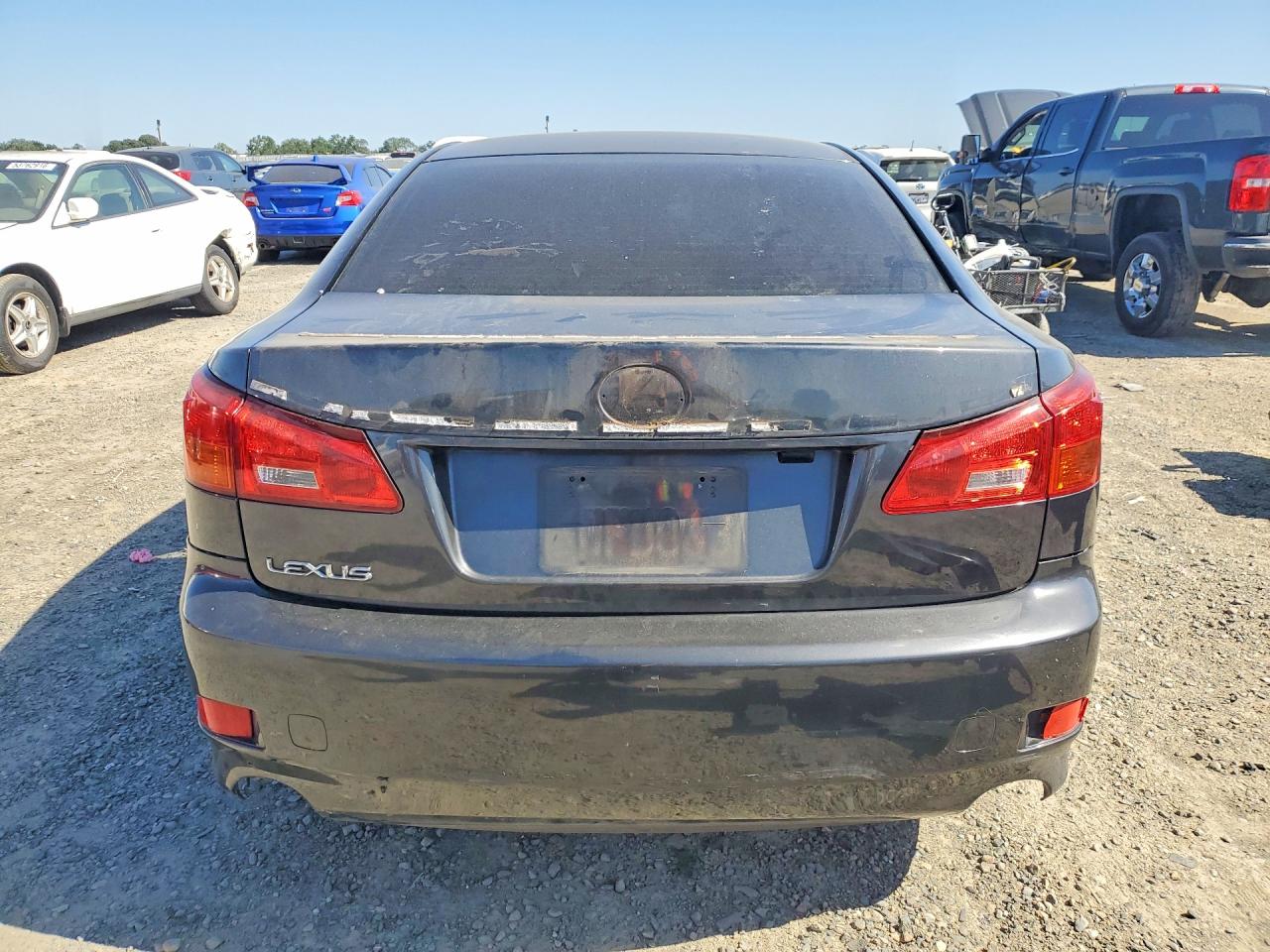 2006 Lexus Is 250 Black vin: JTHBK262365001516