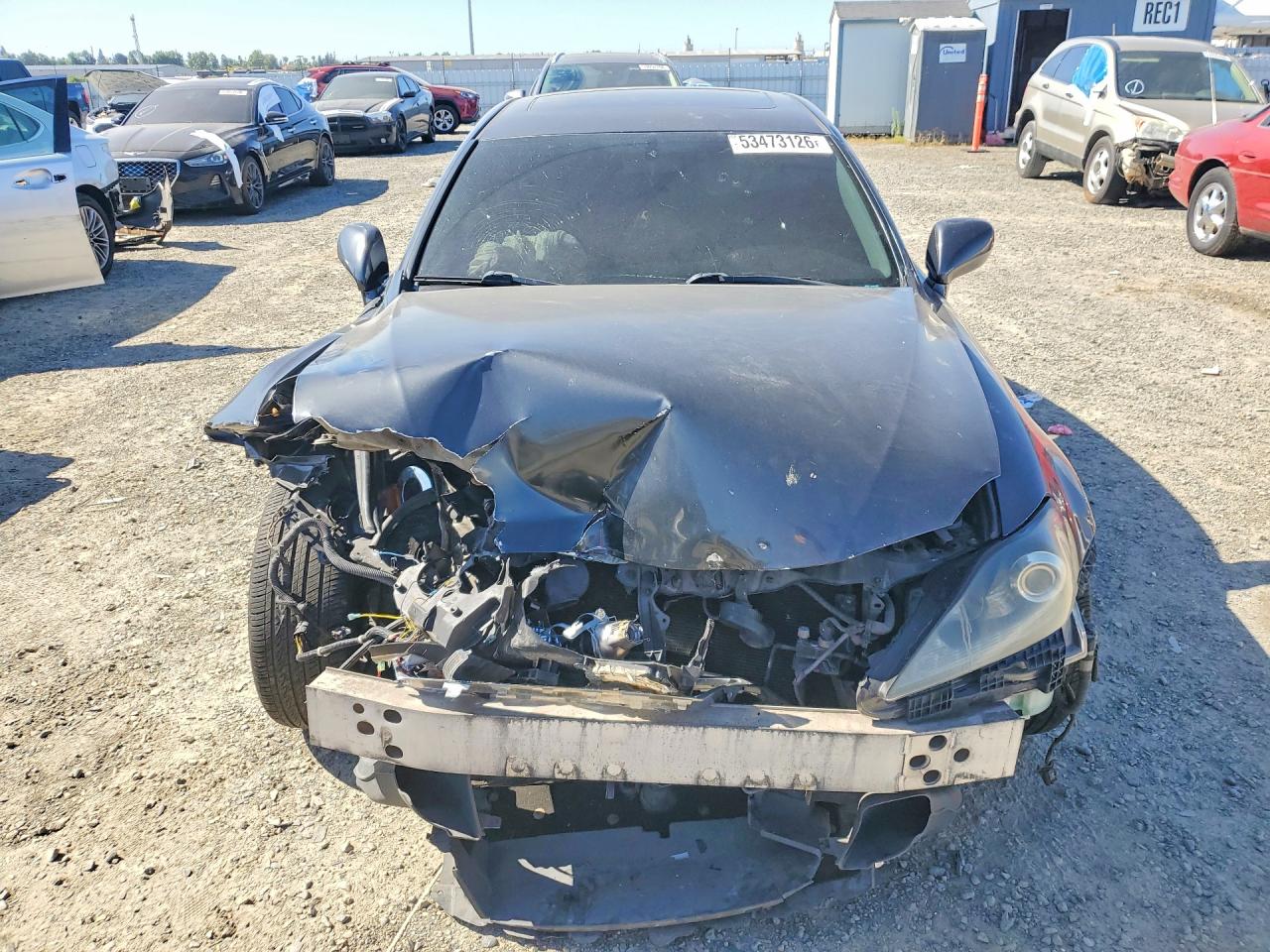 2006 Lexus Is 250 Black vin: JTHBK262365001516