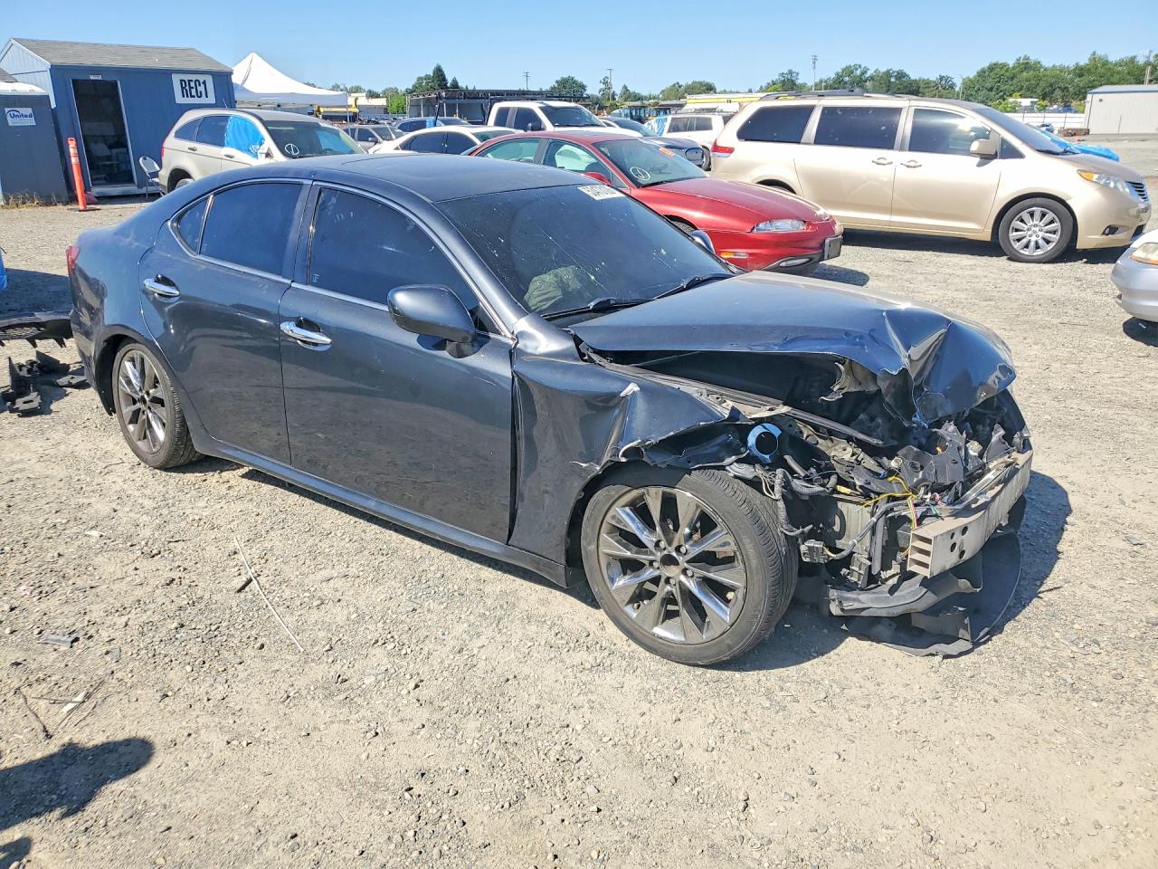 2006 Lexus Is 250 Black vin: JTHBK262365001516