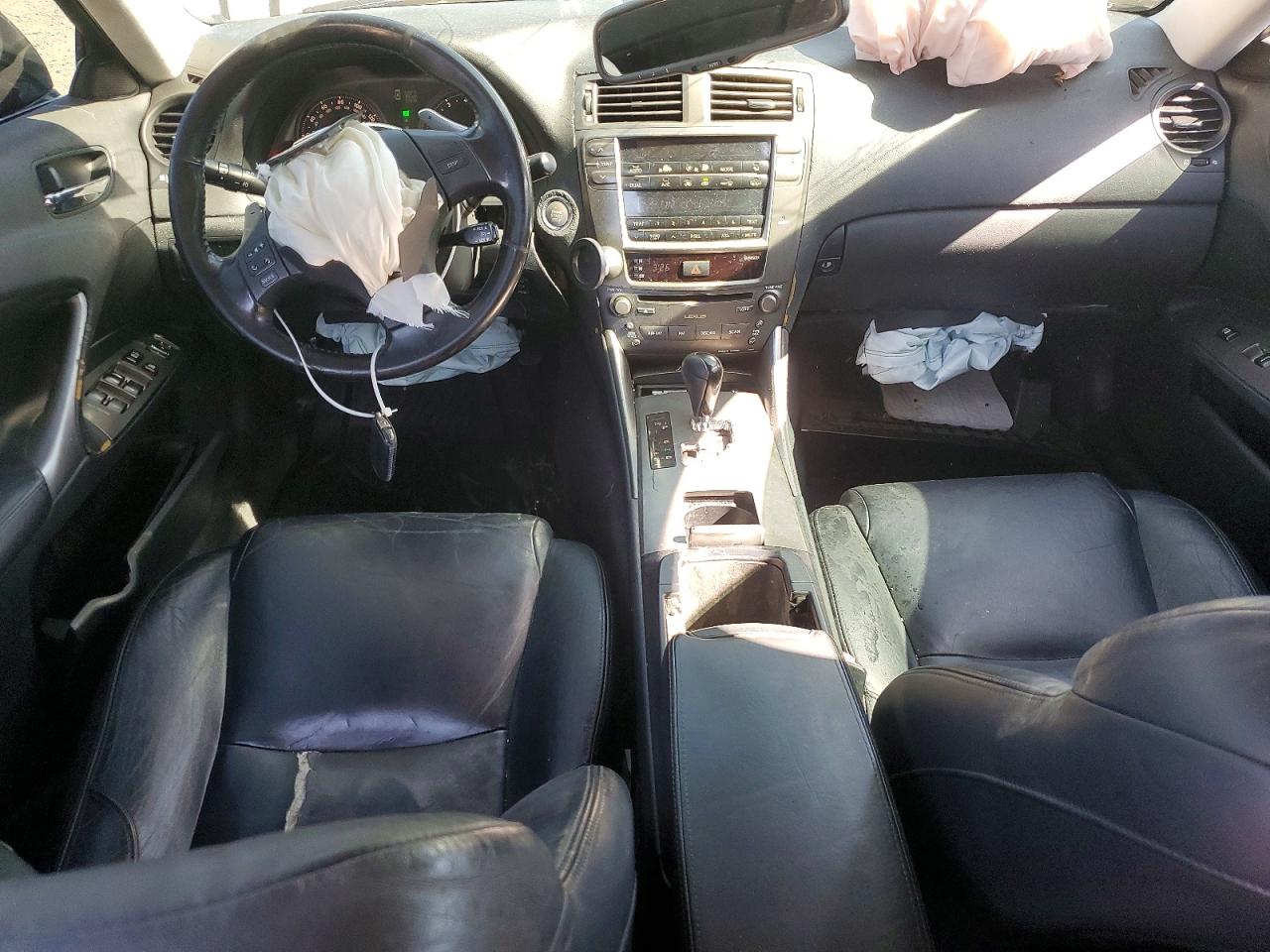 2006 Lexus Is 250 Black vin: JTHBK262365001516