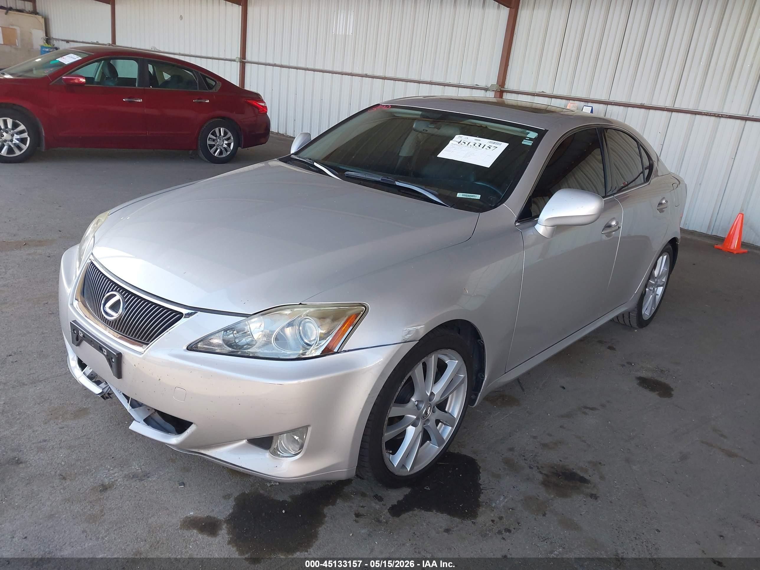 2006 Lexus Is 250   Silver vin: JTHBK262365014038