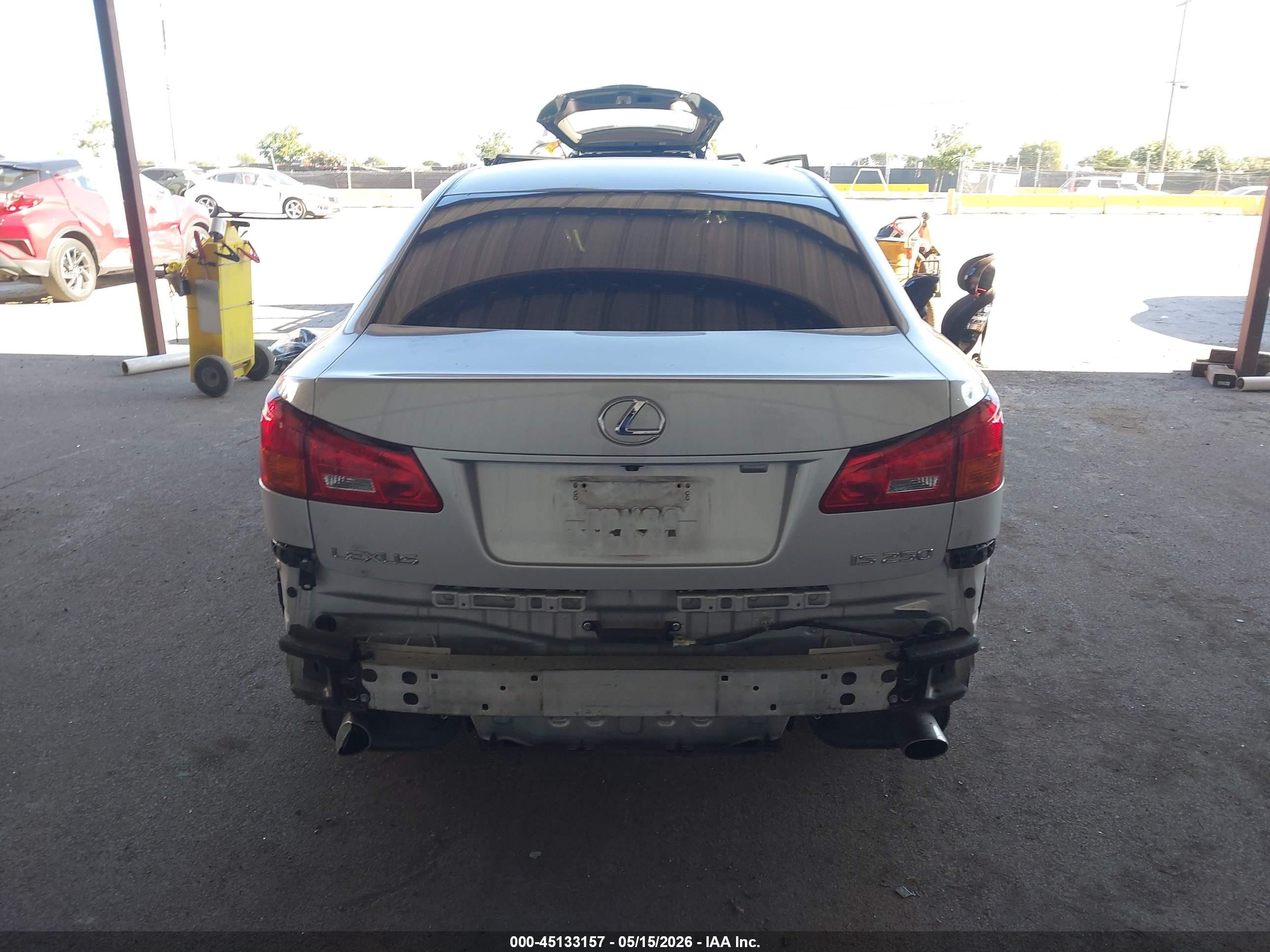 2006 Lexus Is 250   Silver vin: JTHBK262365014038