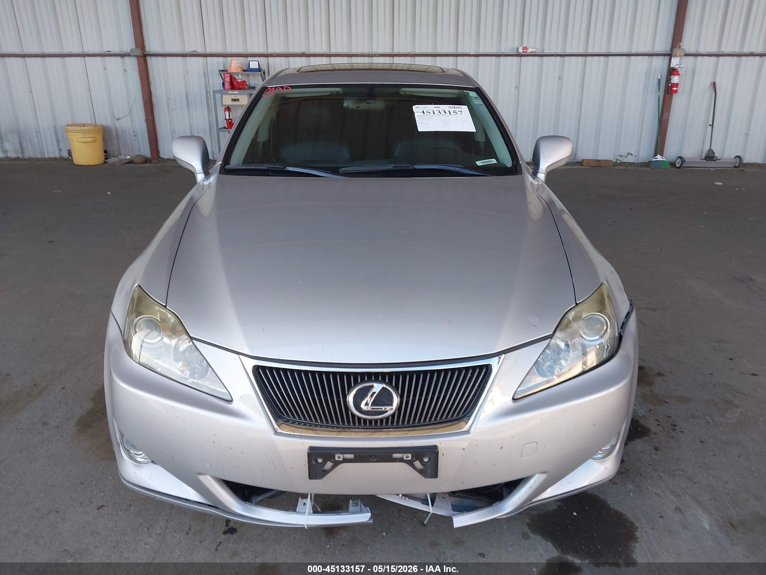 2006 Lexus Is 250   Silver vin: JTHBK262365014038