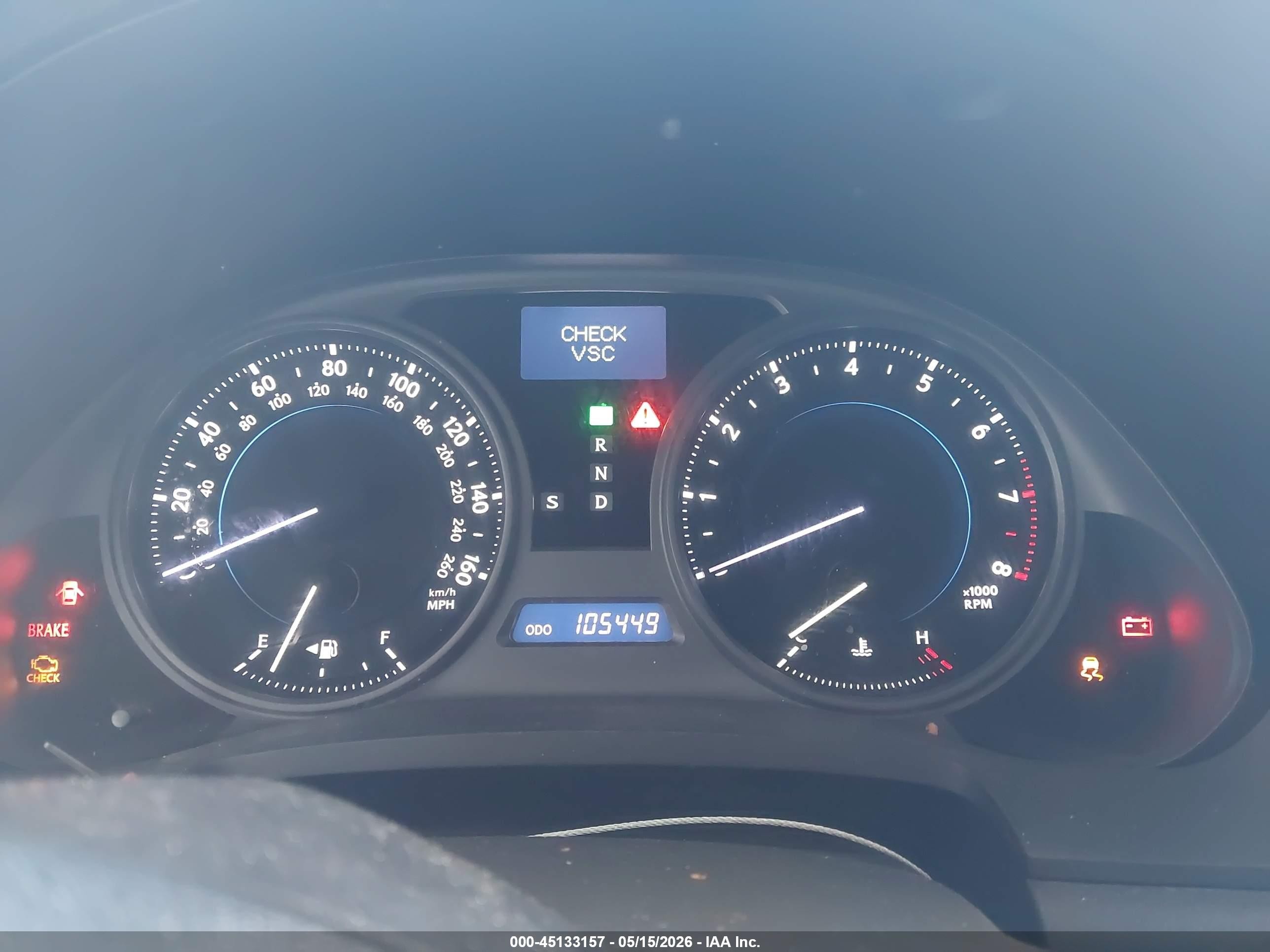 2006 Lexus Is 250   Silver vin: JTHBK262365014038