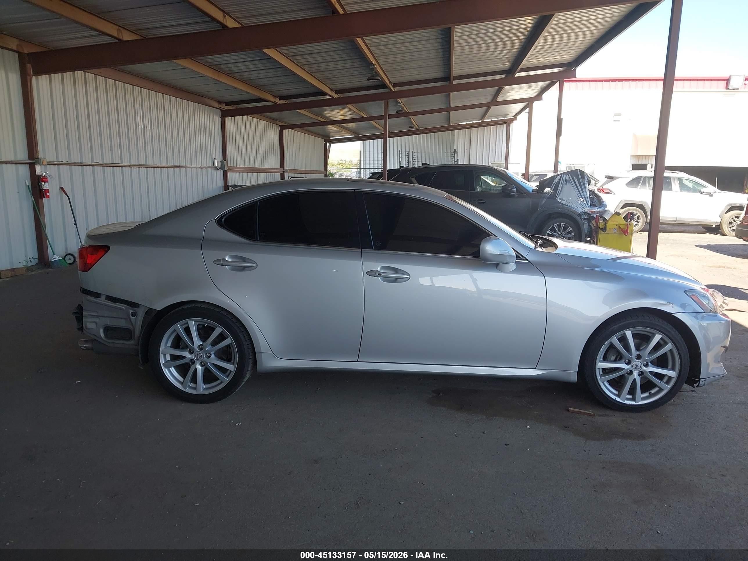 2006 Lexus Is 250   Silver vin: JTHBK262365014038