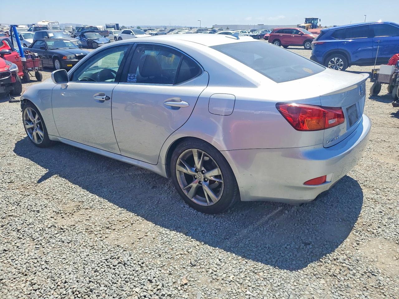 2007 Lexus Is 250 Silver vin: JTHBK262372030906