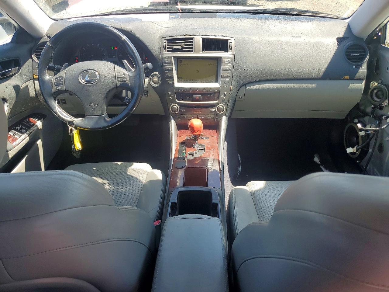 2007 Lexus Is 250 Silver vin: JTHBK262372030906
