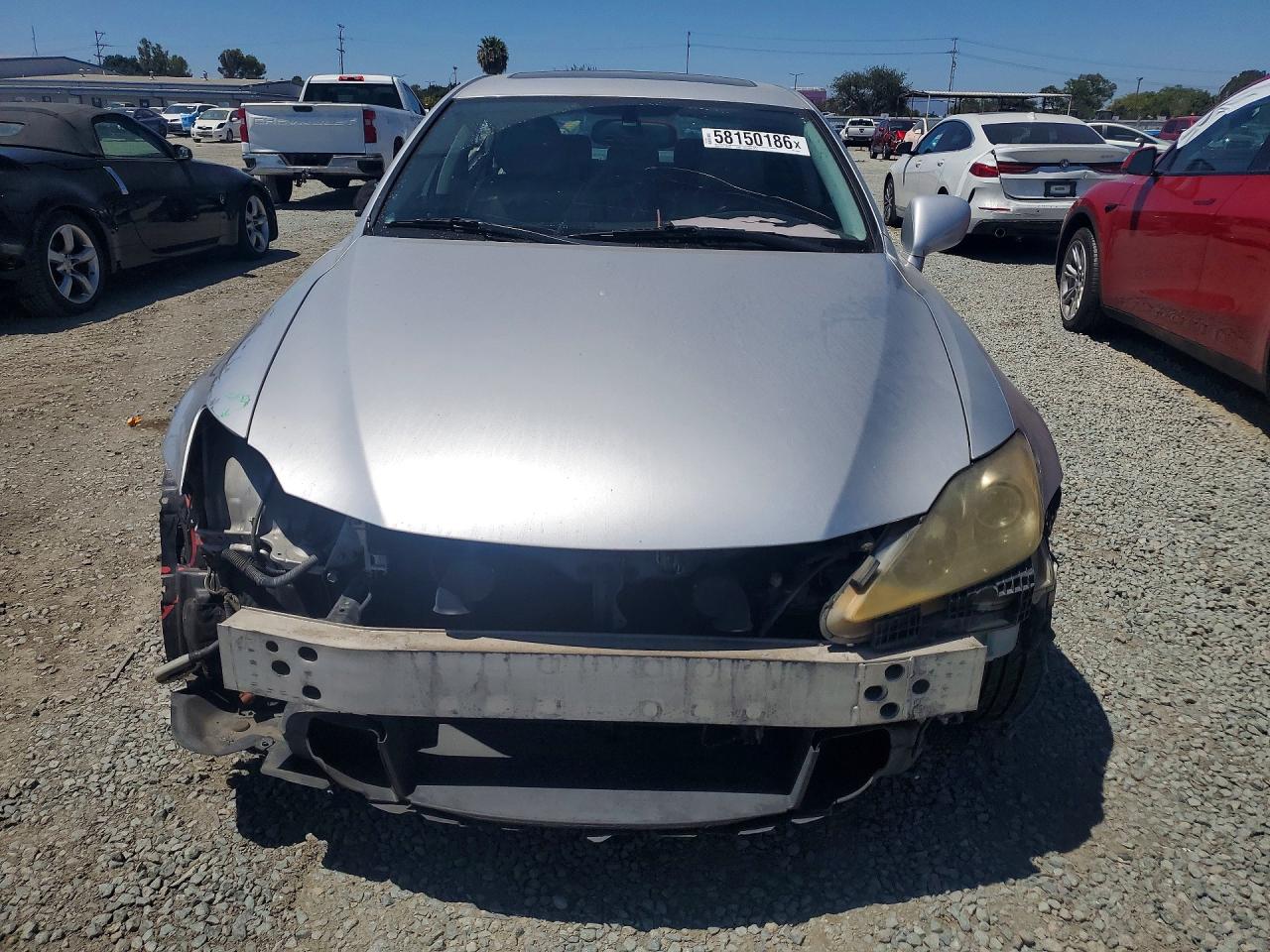 2007 Lexus Is 250 Silver vin: JTHBK262372030906