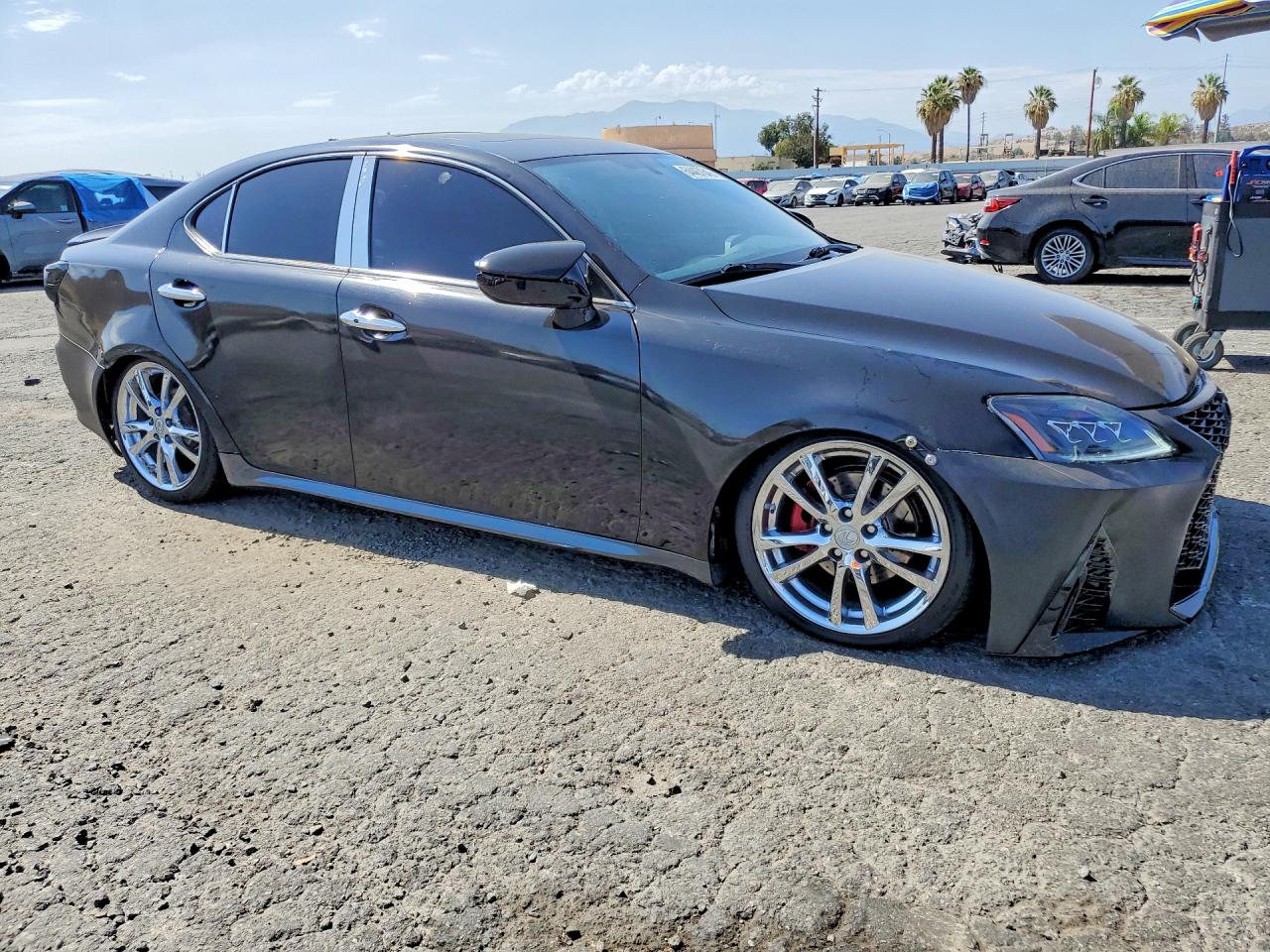 2007 Lexus Is 250 Base Black vin: JTHBK262372035118