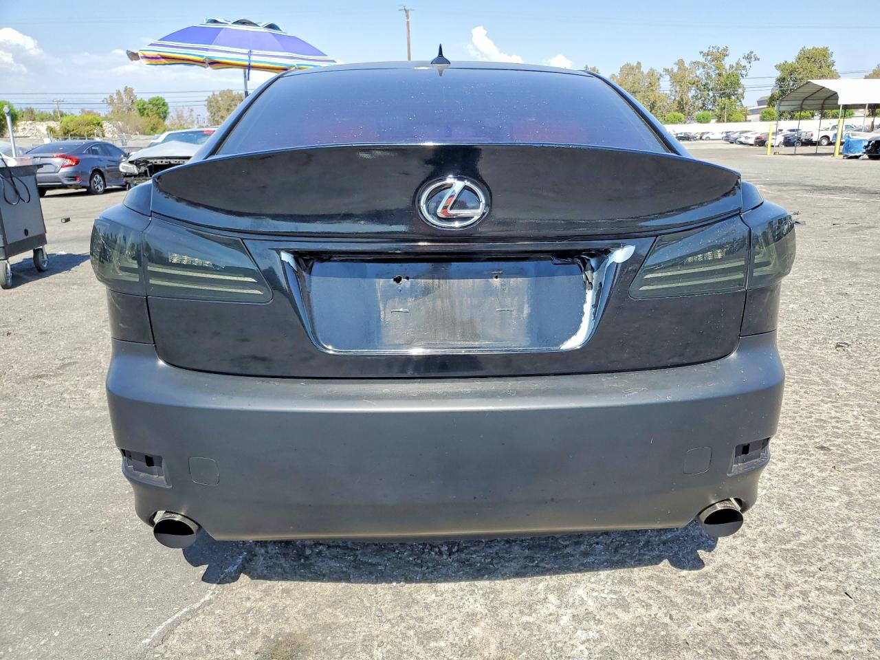 2007 Lexus Is 250 Base Black vin: JTHBK262372035118