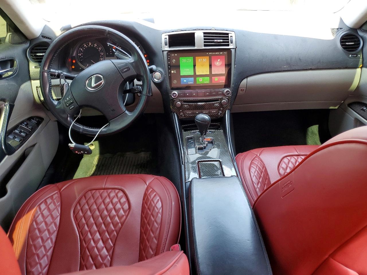 2007 Lexus Is 250 Base Black vin: JTHBK262372035118