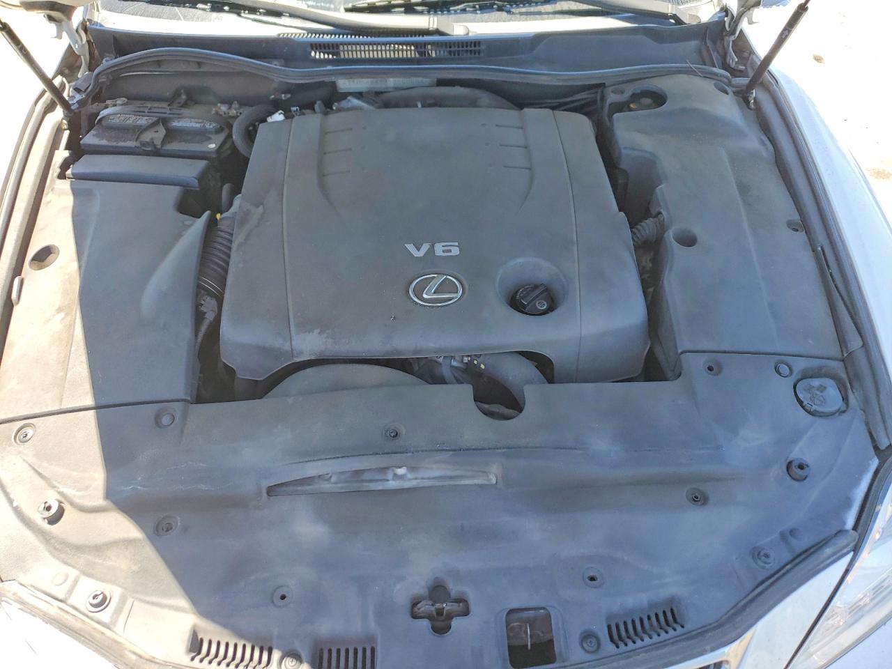 2007 Lexus Is 250 White vin: JTHBK262372050556