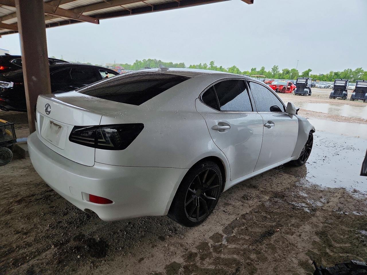 2007 Lexus Is 250 White vin: JTHBK262375029396