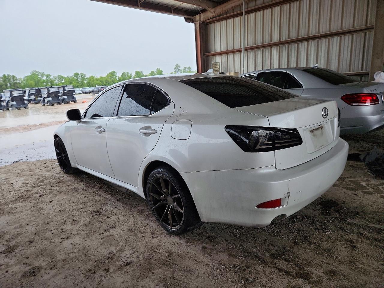 2007 Lexus Is 250 White vin: JTHBK262375029396