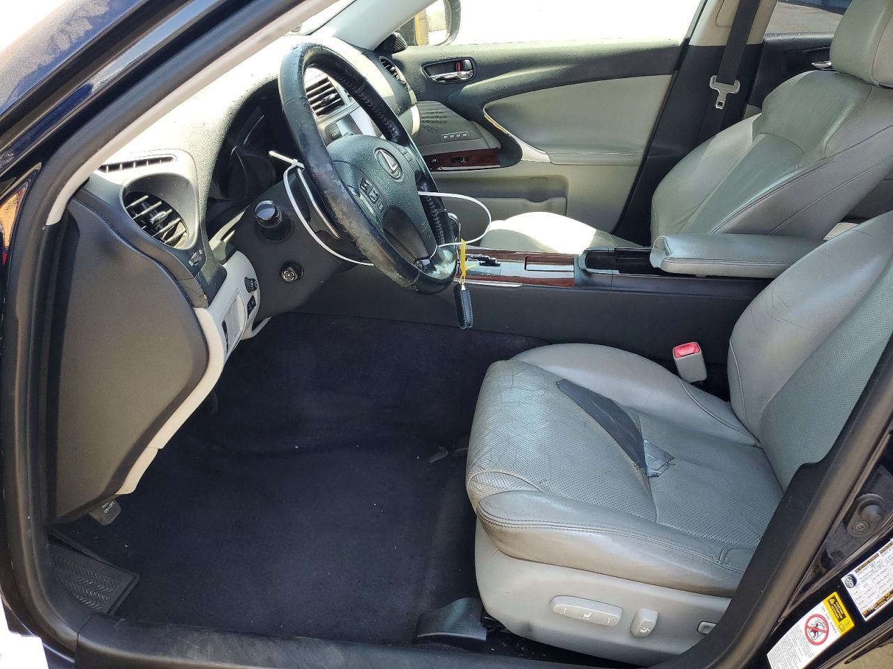 2007 Lexus Is 250 Blue vin: JTHBK262375029415