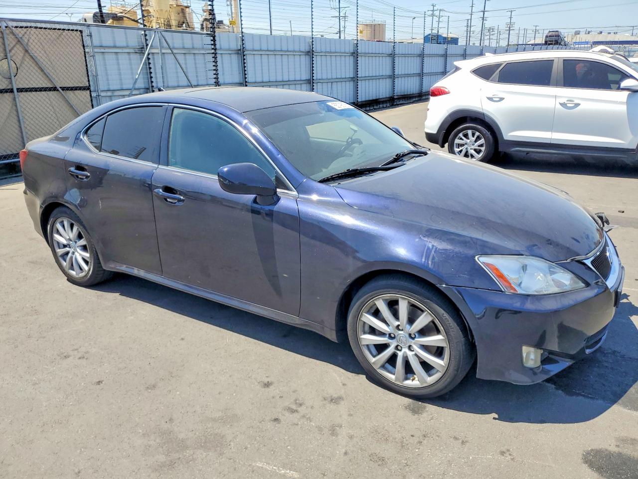 2007 Lexus Is 250 Blue vin: JTHBK262375029415