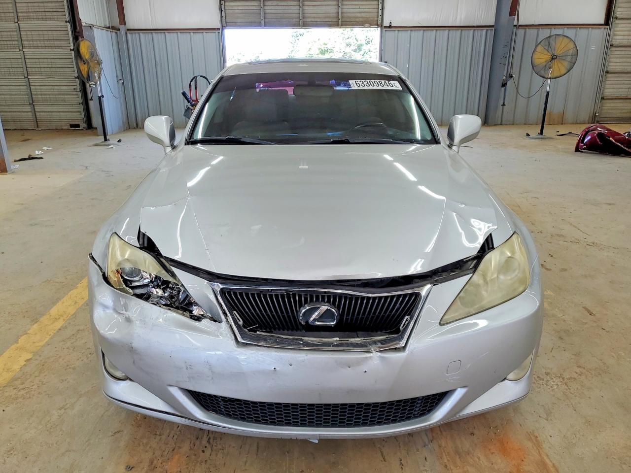 2007 Lexus Is 250 Base Серебряный vin: JTHBK262375047509