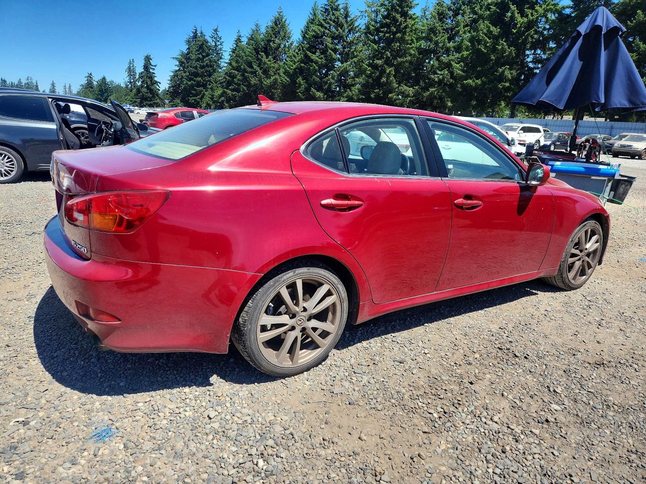 2008 Lexus Is 250 Красный vin: JTHBK262382063888