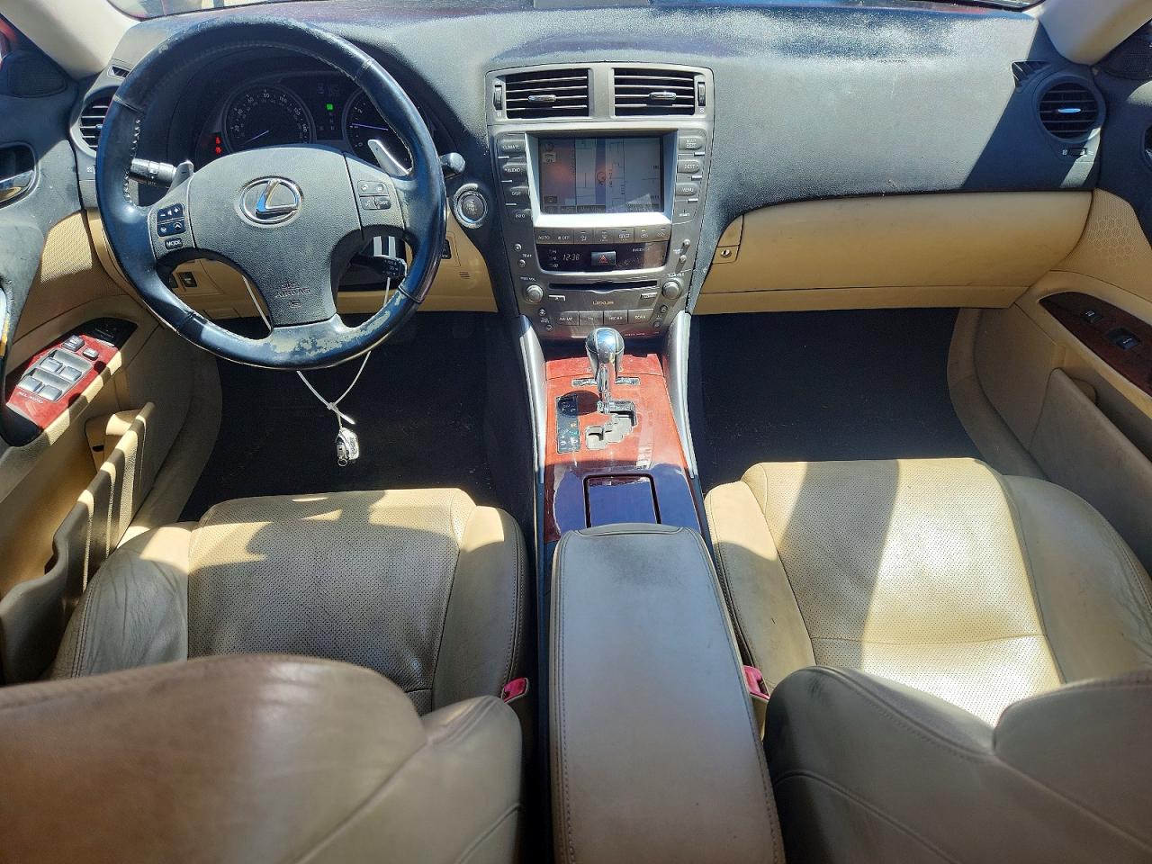 2008 Lexus Is 250 Красный vin: JTHBK262382063888