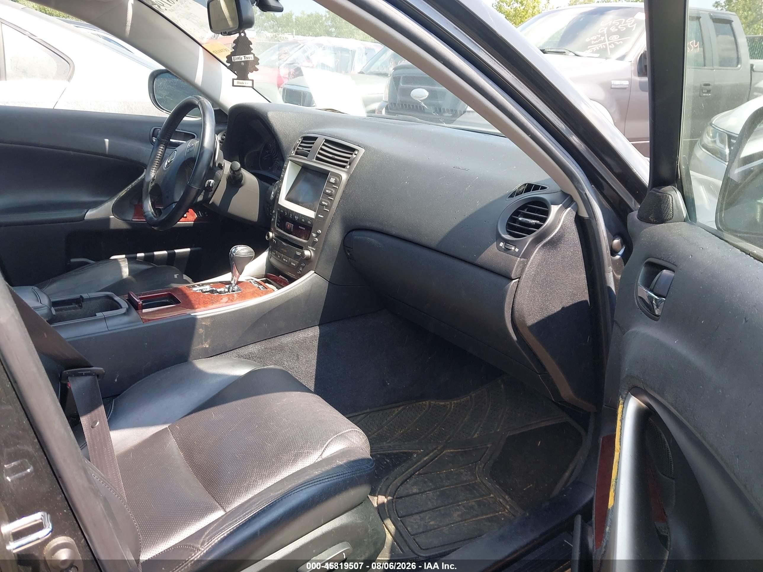 2008 Lexus Is 250   Gray vin: JTHBK262382074826