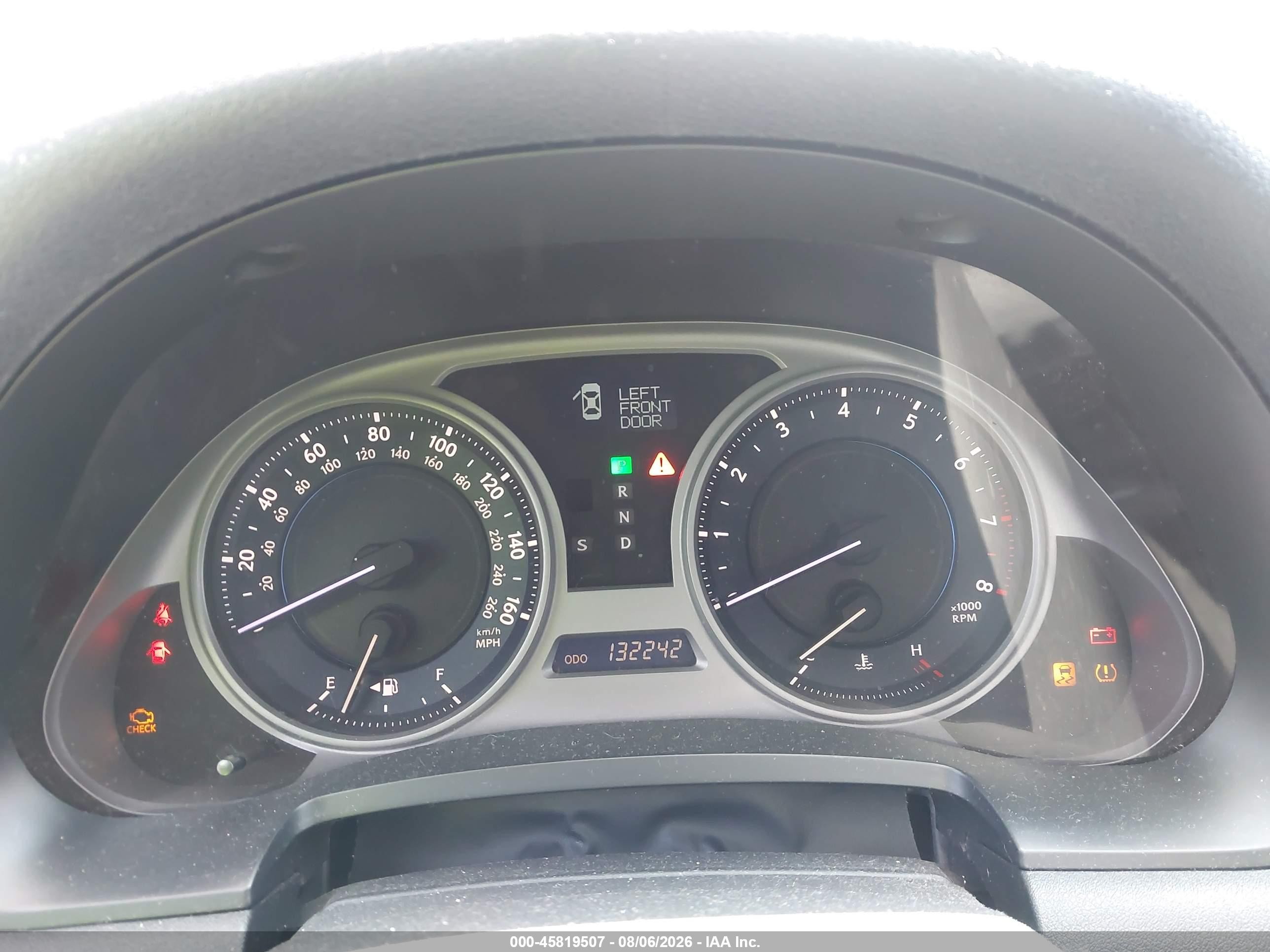2008 Lexus Is 250   Gray vin: JTHBK262382074826
