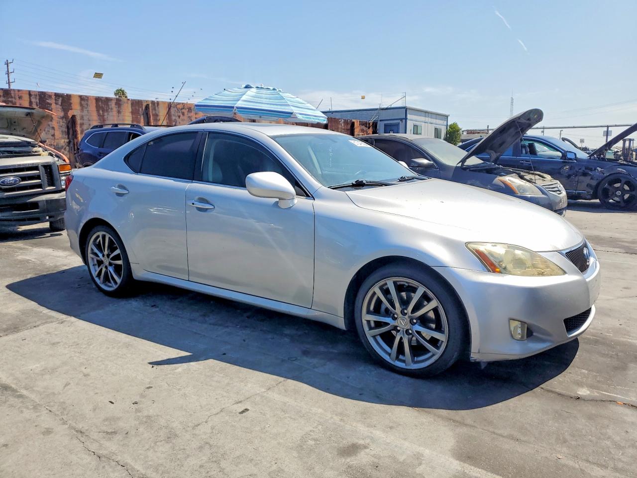 2008 Lexus Is 250 Silver vin: JTHBK262385056003