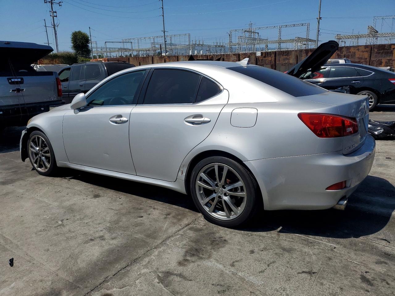2008 Lexus Is 250 Silver vin: JTHBK262385056003