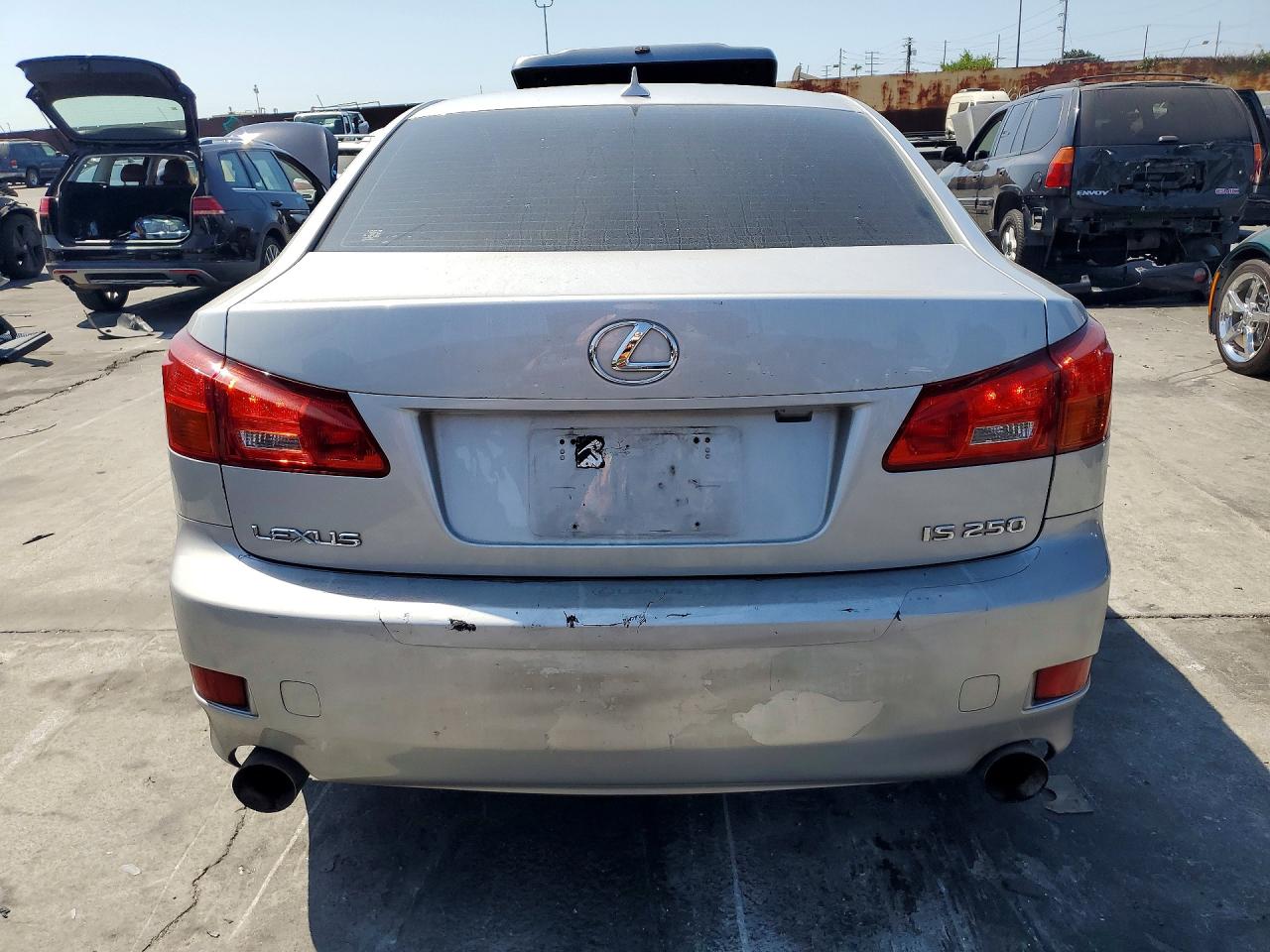 2008 Lexus Is 250 Silver vin: JTHBK262385056003