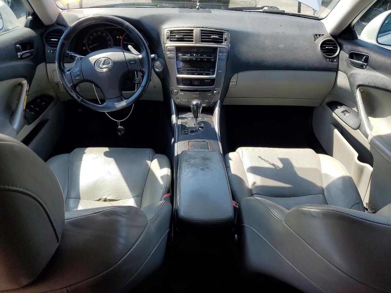 2008 Lexus Is 250 Silver vin: JTHBK262385056003