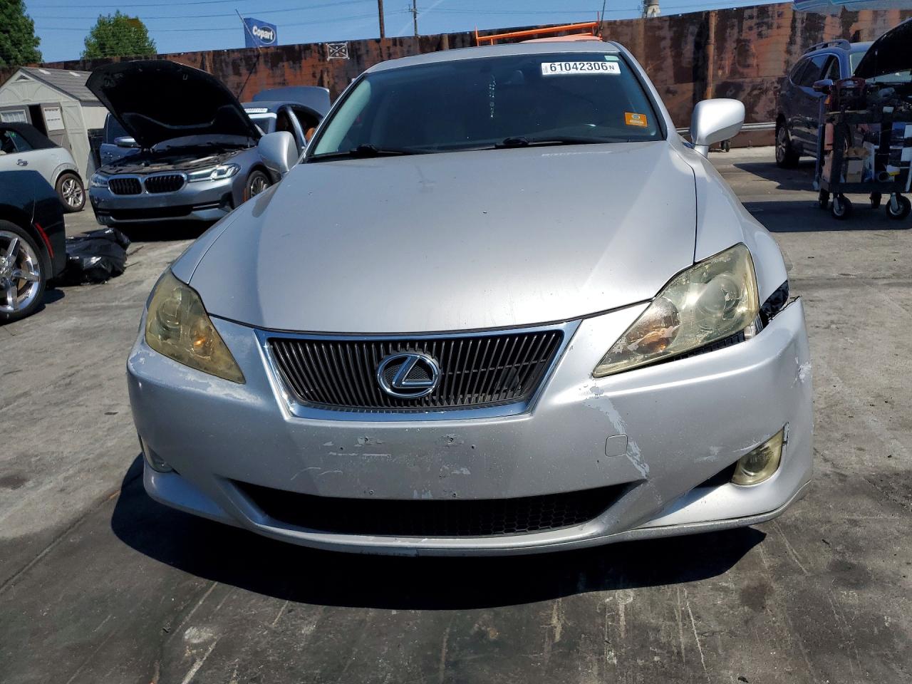 2008 Lexus Is 250 Silver vin: JTHBK262385056003