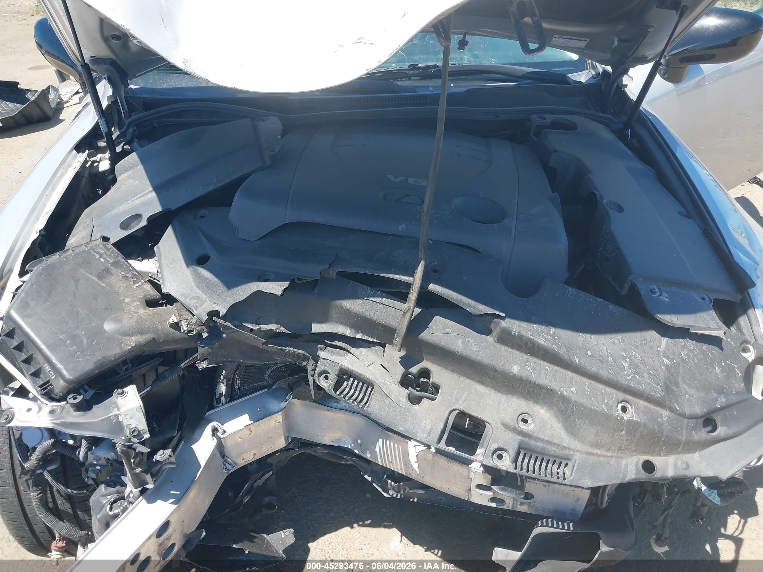 2008 Lexus Is 250 Silver vin: JTHBK262385058043