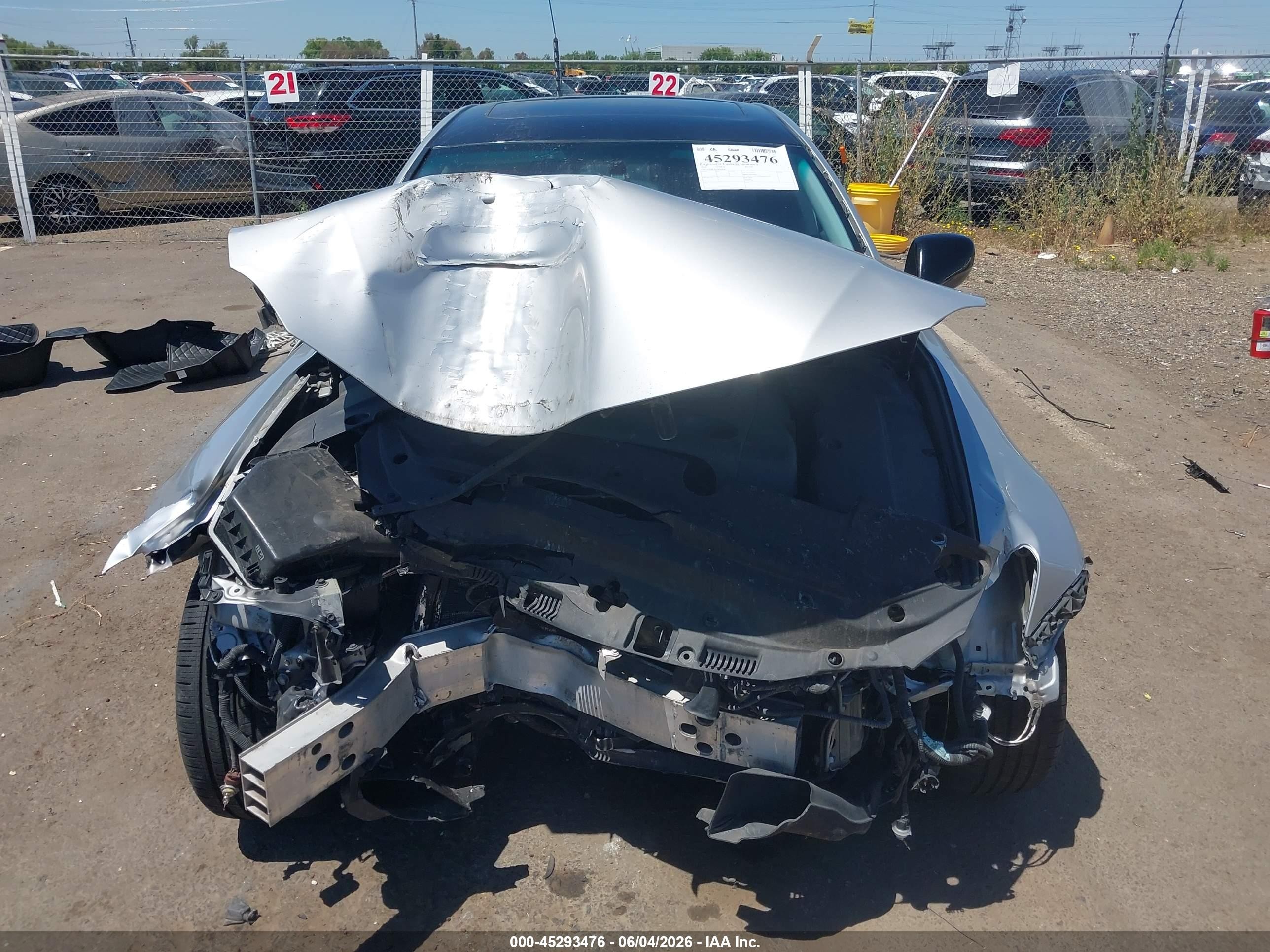 2008 Lexus Is 250 Silver vin: JTHBK262385058043