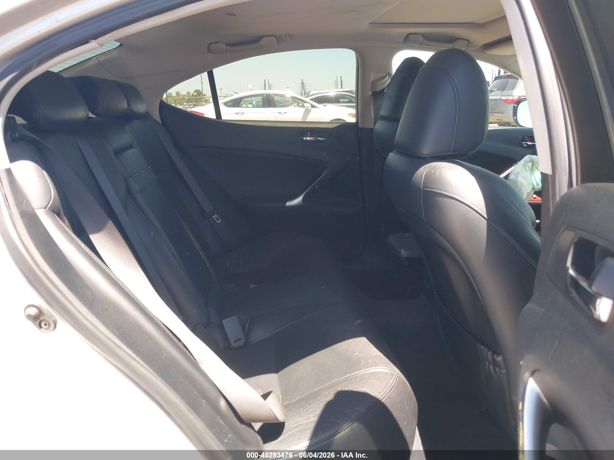 2008 Lexus Is 250 Silver vin: JTHBK262385058043