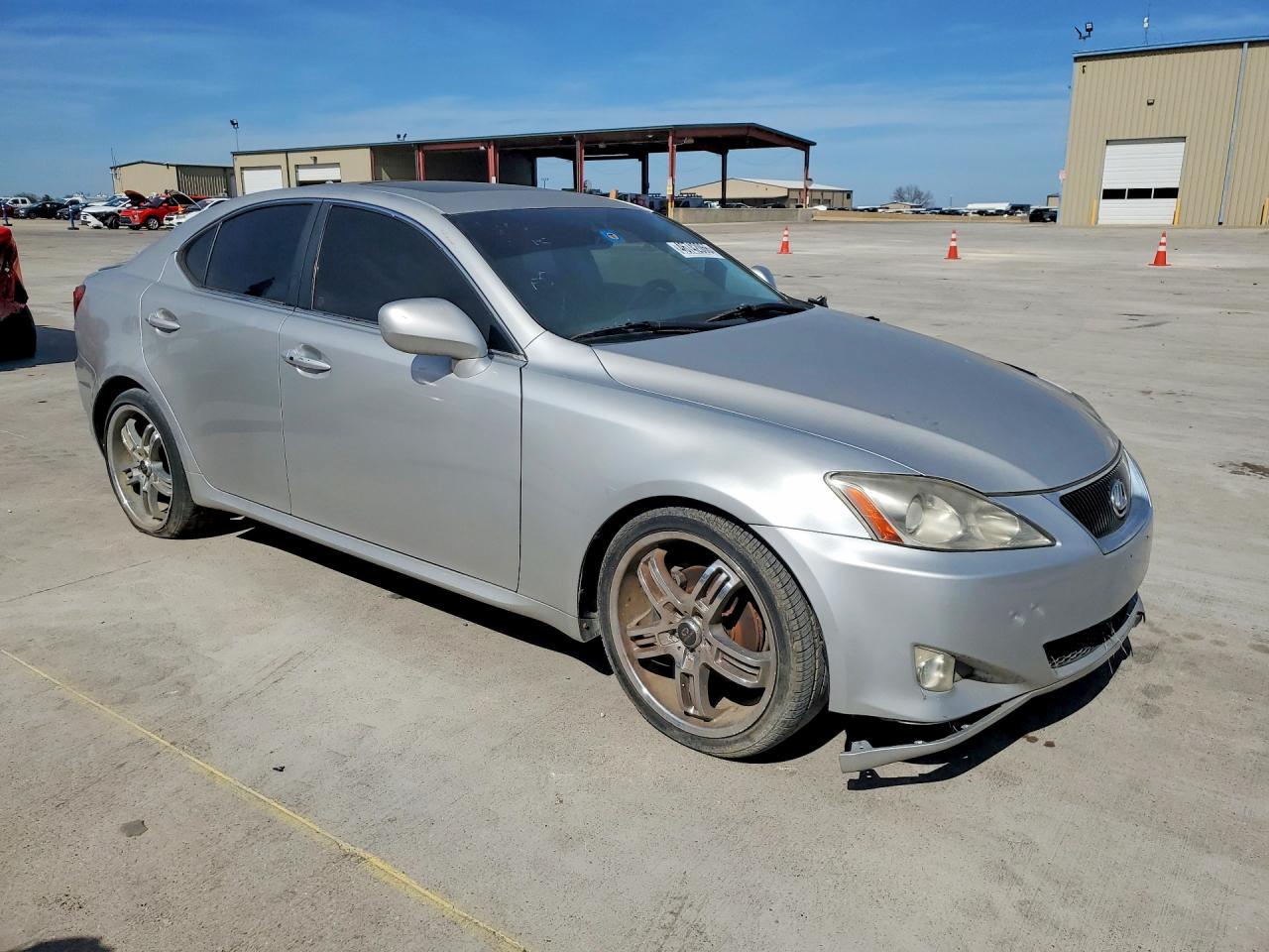2008 Lexus Is 250 Base Silver vin: JTHBK262385060620