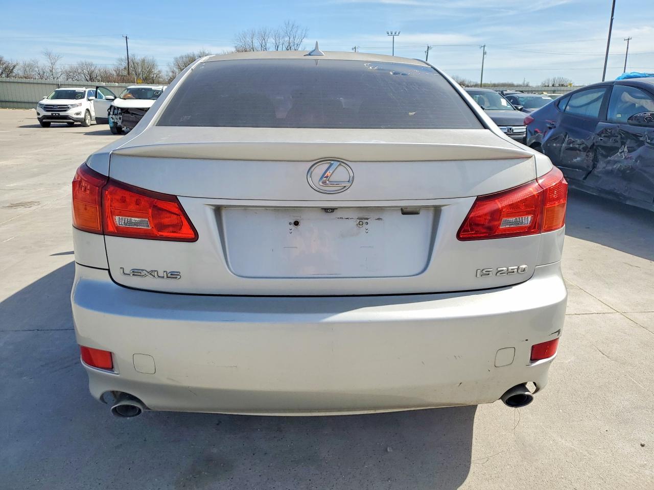 2008 Lexus Is 250 Base Silver vin: JTHBK262385060620