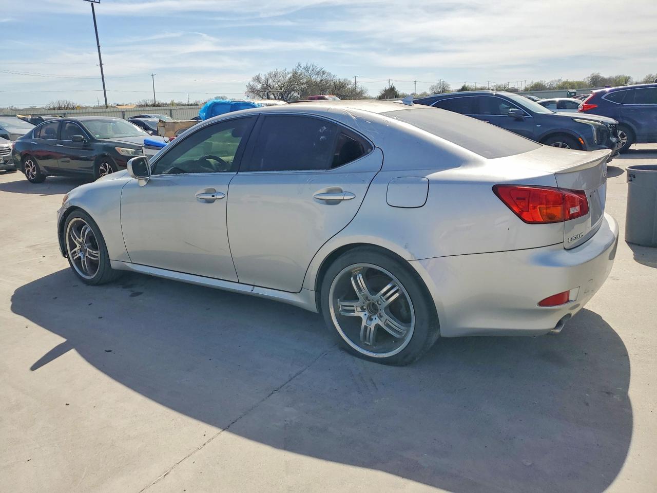 2008 Lexus Is 250 Base Silver vin: JTHBK262385060620