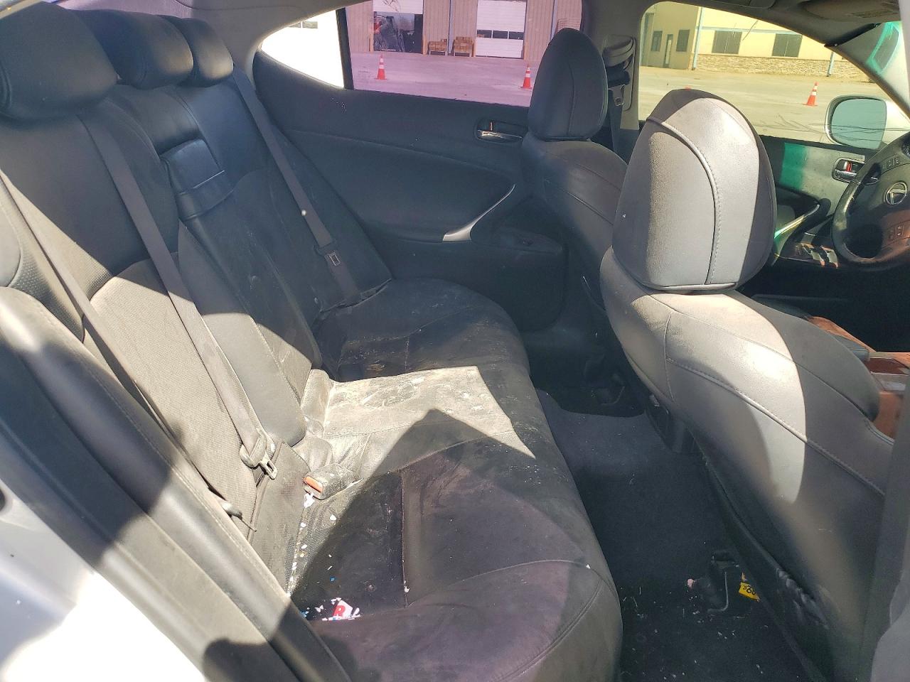 2008 Lexus Is 250 Base Silver vin: JTHBK262385060620