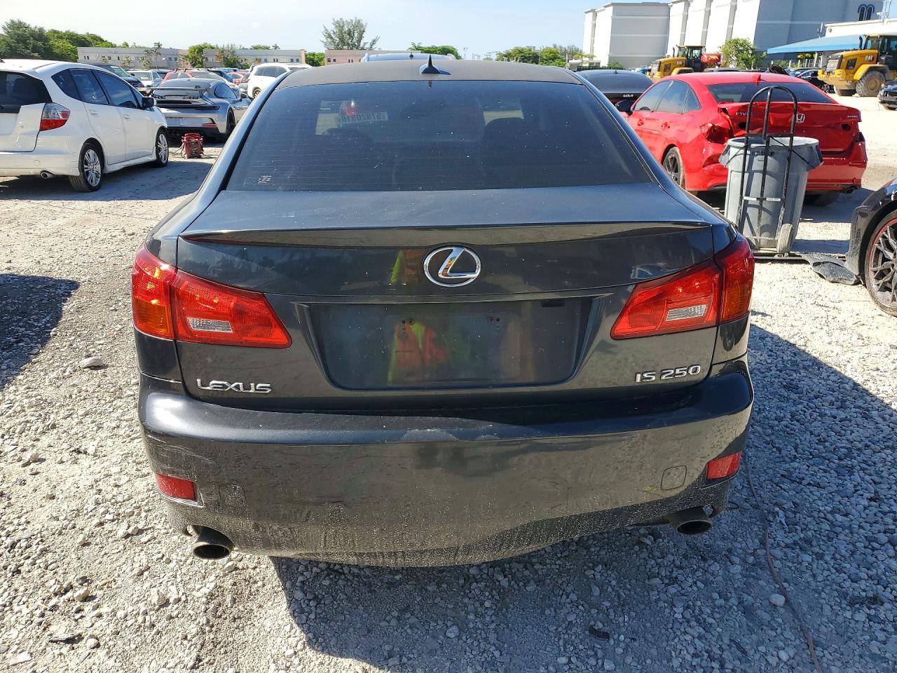 2008 Lexus Is 250 Gray vin: JTHBK262385068958