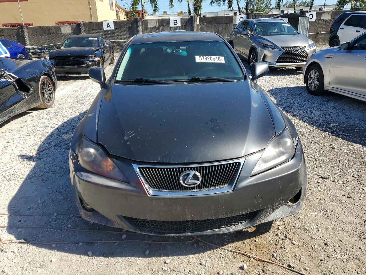2008 Lexus Is 250 Gray vin: JTHBK262385068958