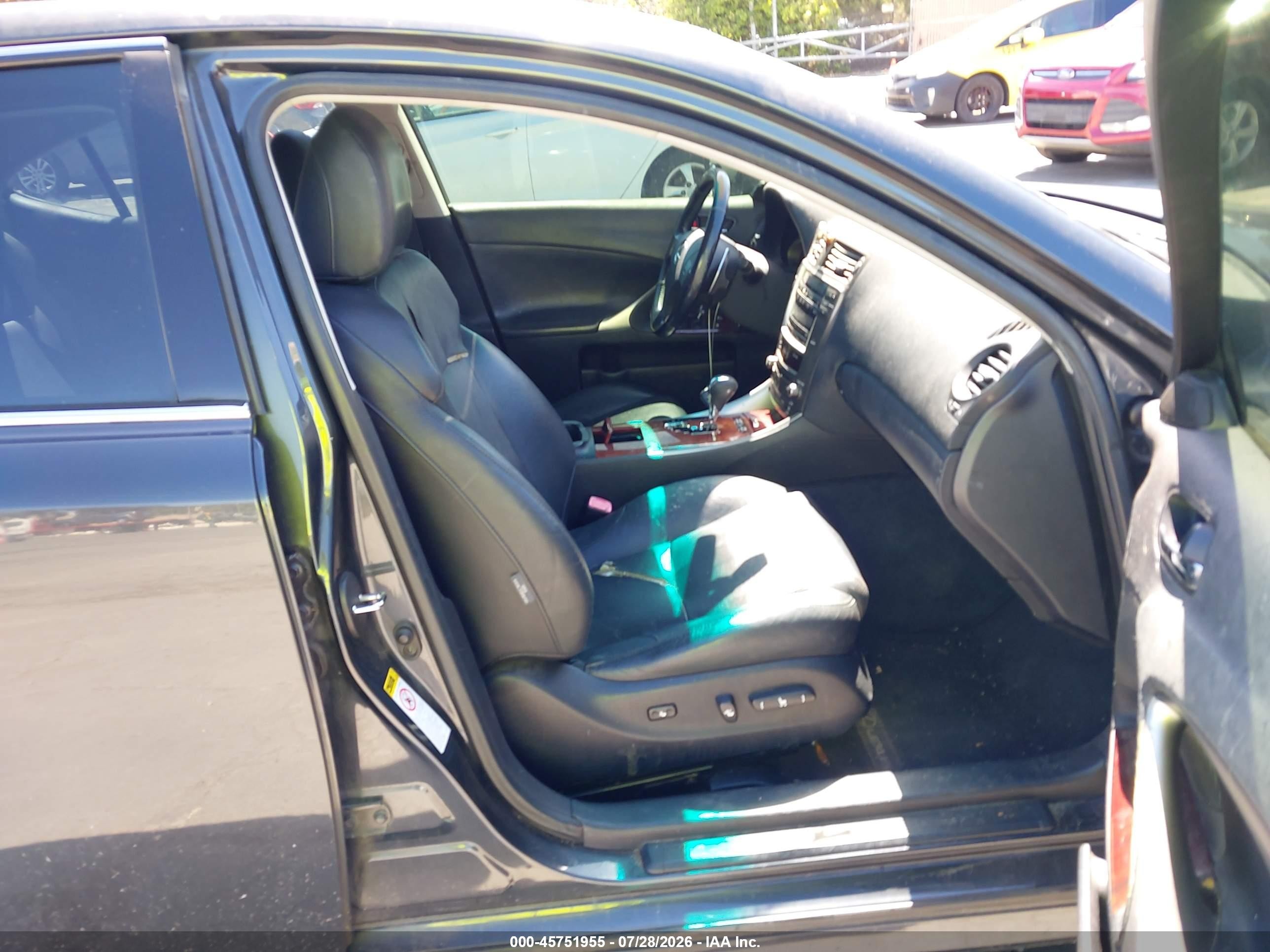 2008 Lexus Is 250   Gray vin: JTHBK262385076509