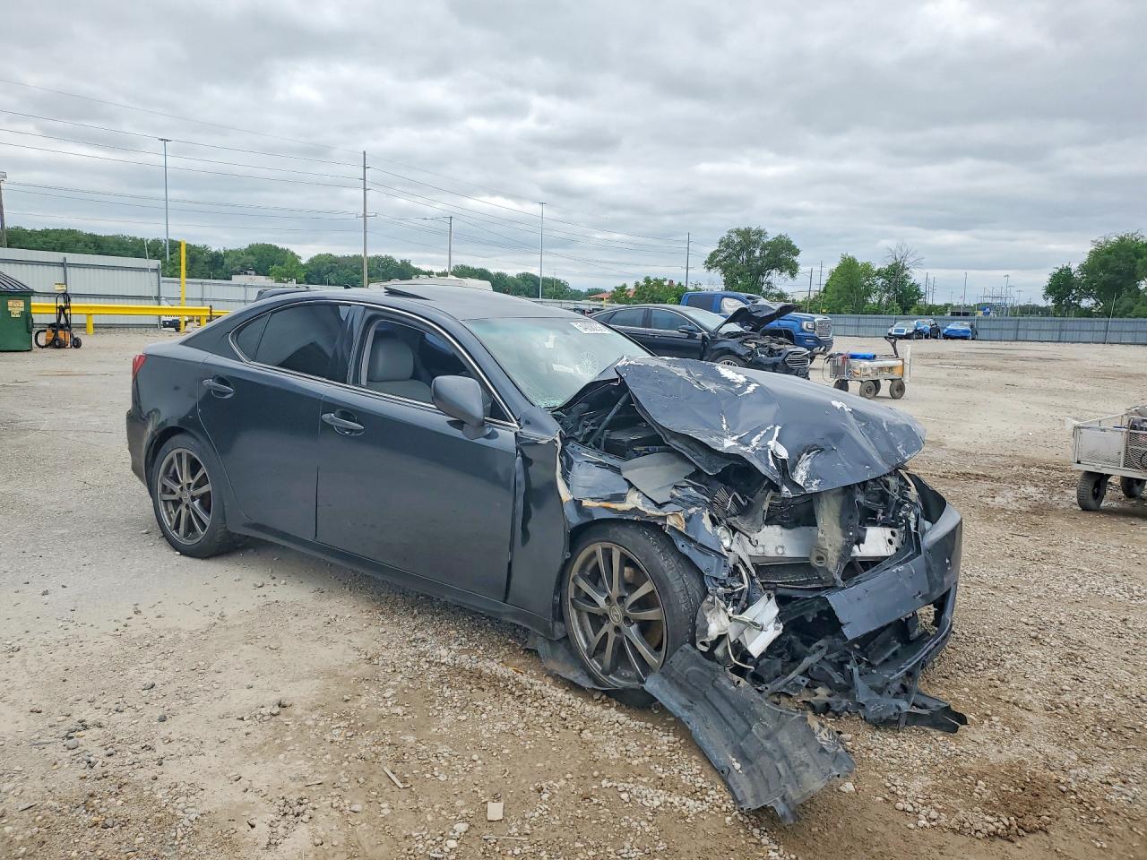 2008 Lexus Is 250 Серый vin: JTHBK262385080205