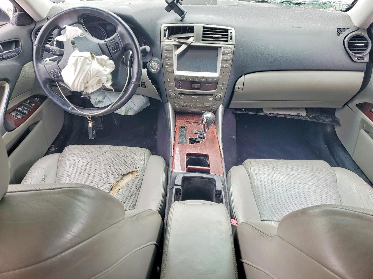 2008 Lexus Is 250 Серый vin: JTHBK262385080205