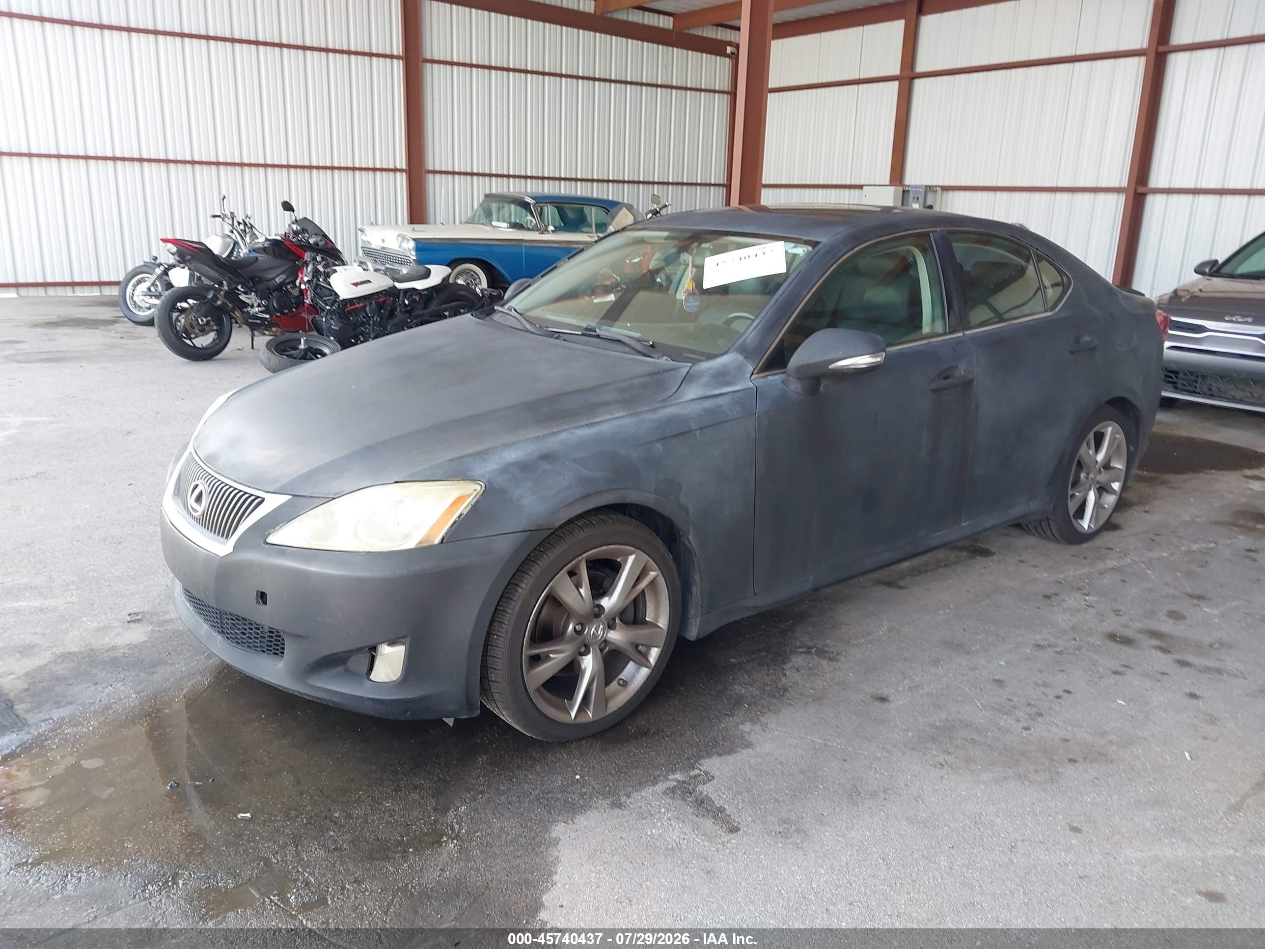 2009 Lexus Is 250   Black vin: JTHBK262392084659