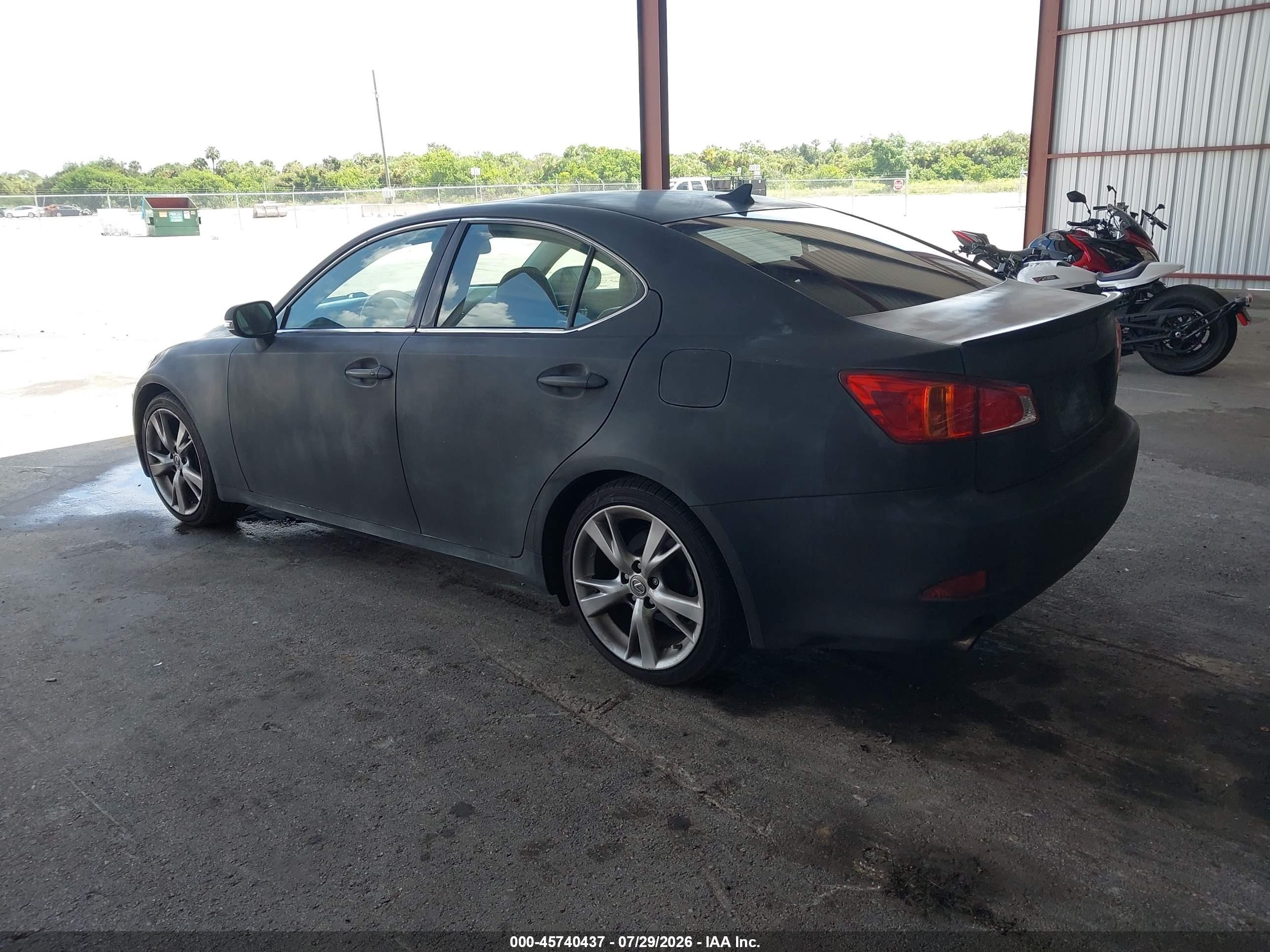2009 Lexus Is 250   Black vin: JTHBK262392084659