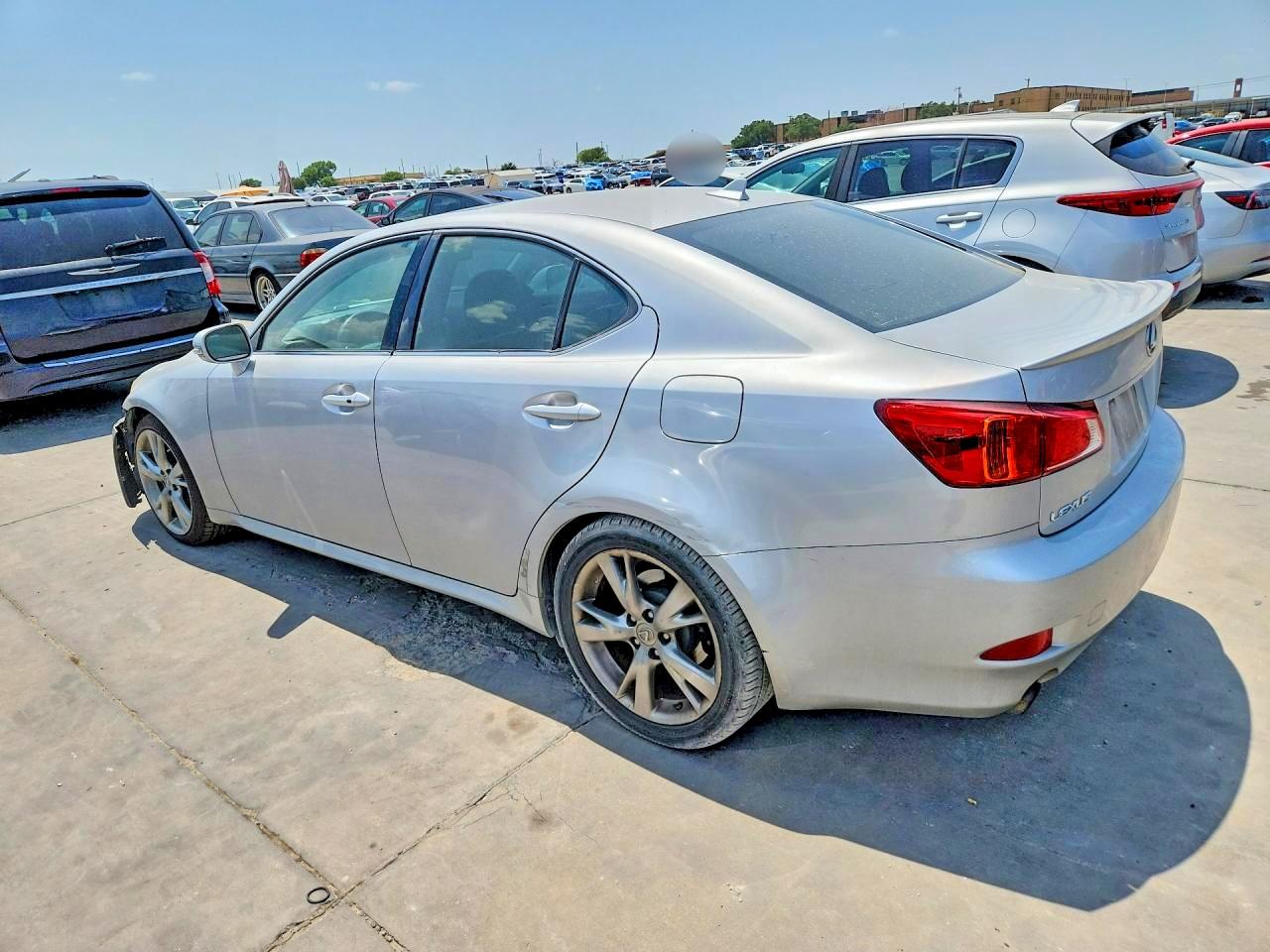 2009 Lexus 250 Silver vin: JTHBK262392086394